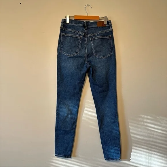 Madewell 10" High-Rise Skinny Jeans TENCEL™ Denim Edition Size 29 - Picture 15 of 15